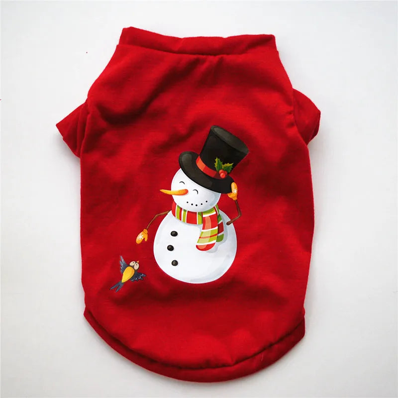 December Happy Christmas Dog Clothes