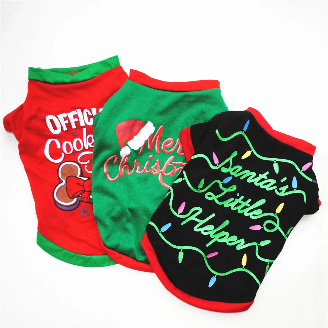 December Happy Christmas Dog Clothes